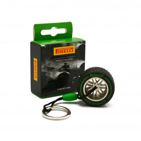 Breloc F1 Tech Pirelli TYRE 18 verde