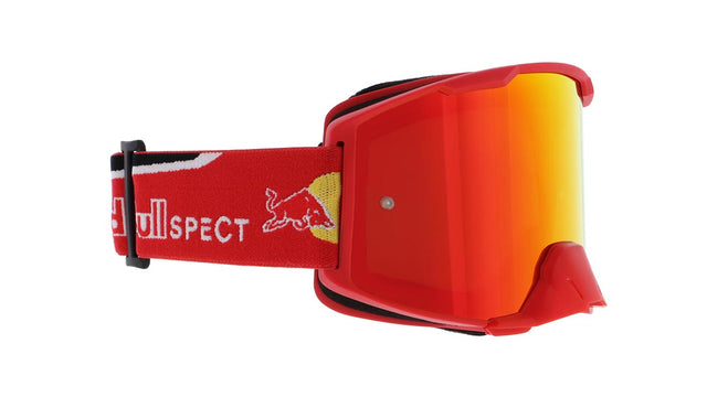 Red Bull Spect STRIVE S motocross goggles red with red lens