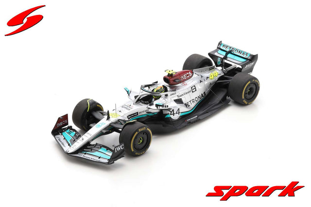 Machetă Spark Mercedes AMG Petronas W13 E Lewis Hamilton 1:18 Belgian GP 2022