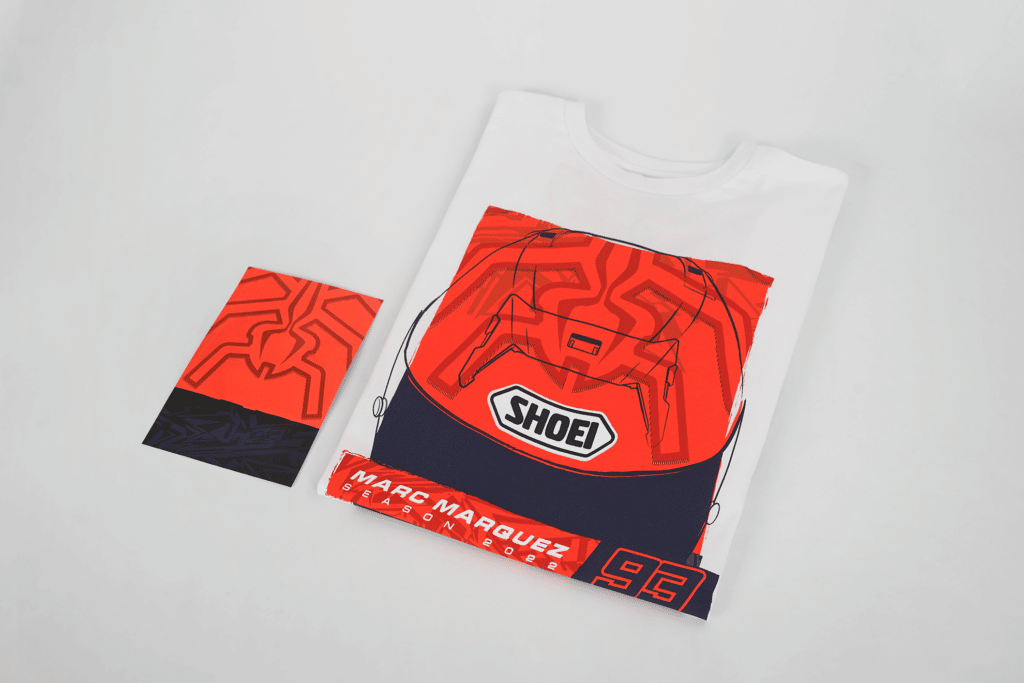 Marc Marquez T-shirt Season Helmet, white