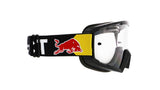 Red Bull Spect WHIP motocross goggles black with clear lens