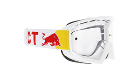 Ochelari de motocros Red Bull Spect WHIP albi cu lentile transparente