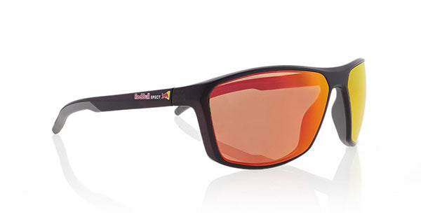 Red Bull Spect RAZE sunglasses black with orange lenses