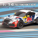 Machetă Porsche GT4 Sebastien Loeb Racing RC 1:14 cu telecomandă