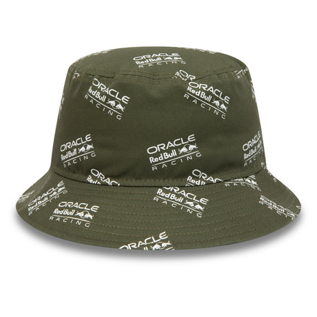 Pălărie bucket Red Bull Racing F1 AOP – oliv