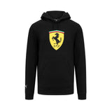 Scuderia Ferrari F1 casual sweatshirt with large logo, black