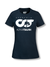 Scuderia AlphaTauri F1 women's casual T-shirt blue