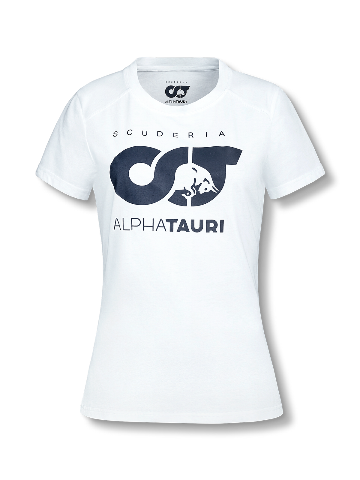 Tricou lifestyle damă Scuderia Alpha Tauri F1 alb