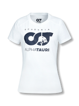 Tricou lifestyle damă Scuderia Alpha Tauri F1 alb