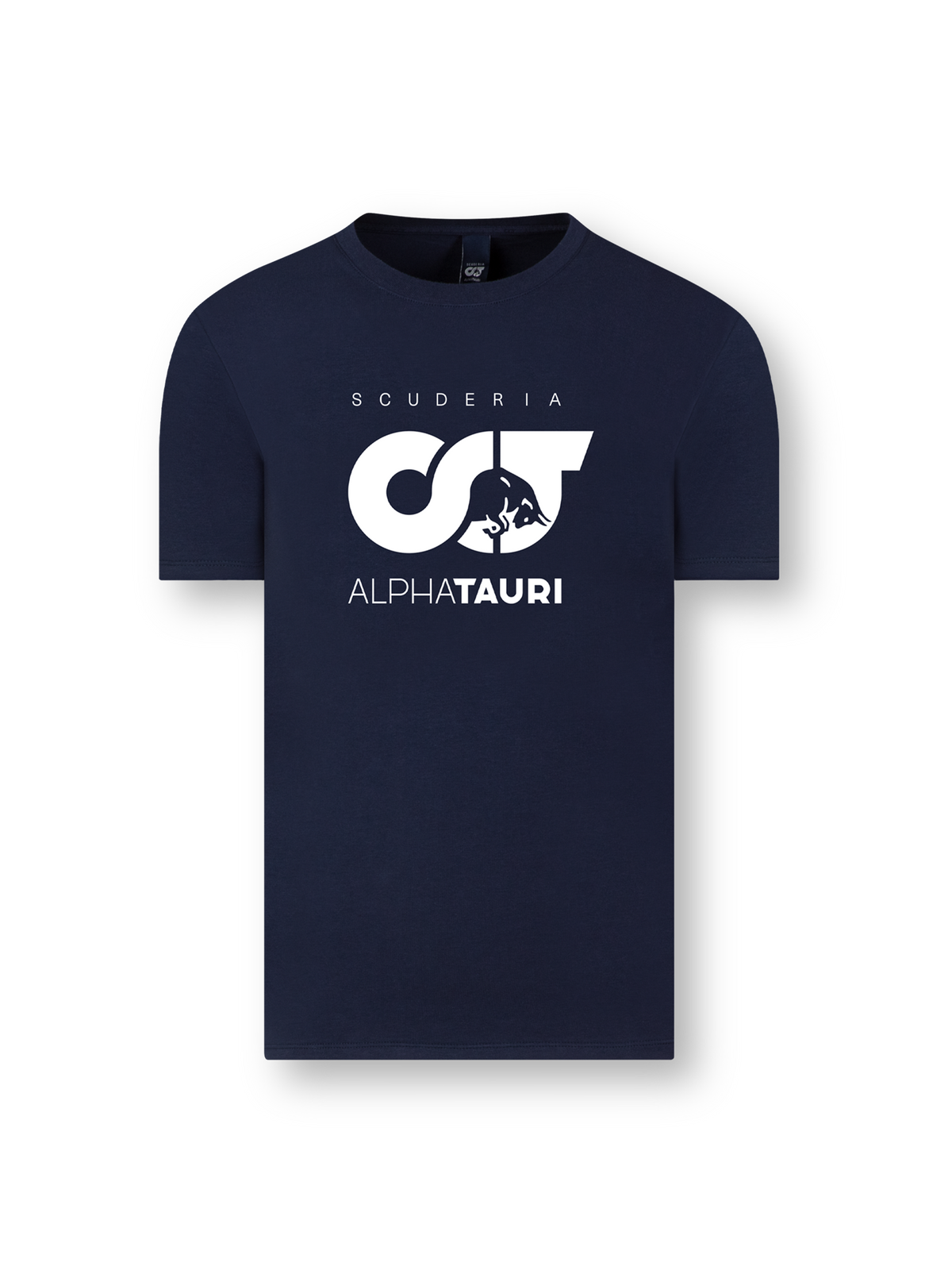 Tricou lifestyle pentru copii Scuderia Alpha Tauri F1 albastru