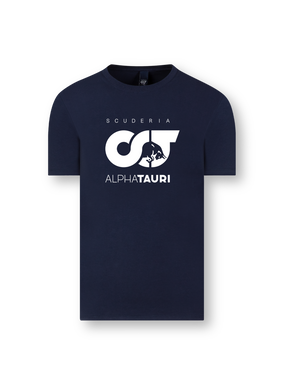 Tricou lifestyle pentru copii Scuderia Alpha Tauri F1 albastru