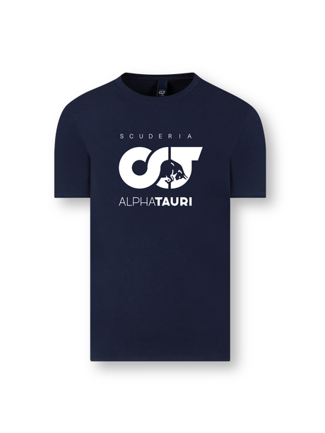 Tricou lifestyle pentru copii Scuderia Alpha Tauri F1 albastru