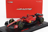 Machetă Scuderia Ferrari SF-23 Bburago #55 Carlos Sainz 2023 1:43 Signature