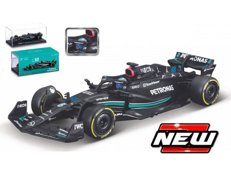 Machetă Mercedes AMG Petronas F1 W14 Bburago #63 George Russell 2023 1:43 Signature