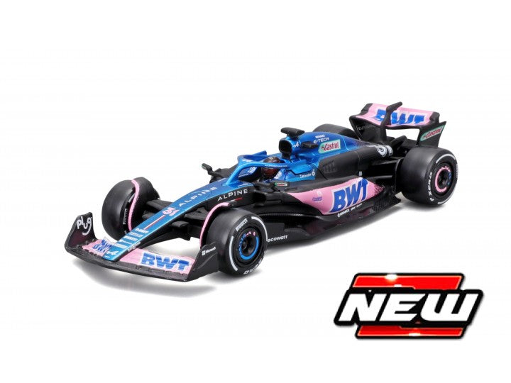 Machetă Alpine F1 A523 Bburago #31 Esteban Ocon 2023 1:43 Signature
