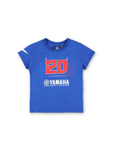 Fabio Quartararo Yamaha MotoGP Logo kids' T-shirt blue