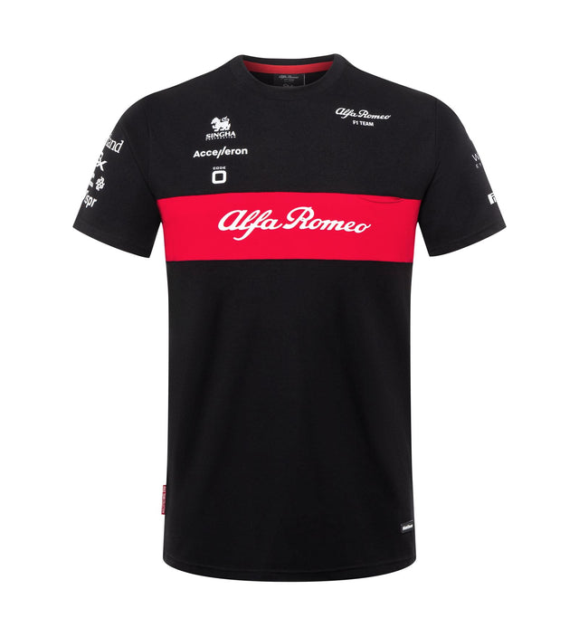 Tricou de echipă Alfa Romeo F1 Team negru