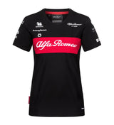 Tricou de echipă damă Alfa Romeo F1 Team negru