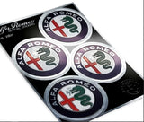 Coală de autocolante Alfa Romeo, 4 buc.