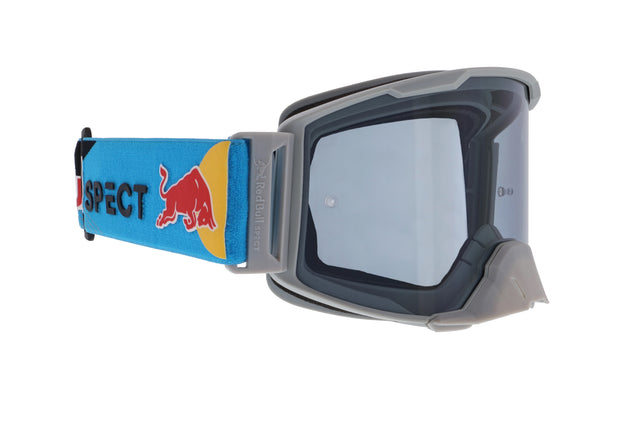 Red Bull Spect STRIVE motocross goggles grey with smoke lens