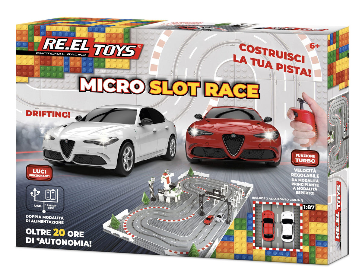 Mini circuit Micro Slot Race Alfa Romeo 1:87