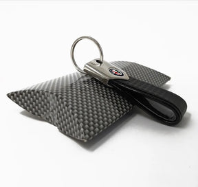 Alfa Romeo BAND keyring, carbon black