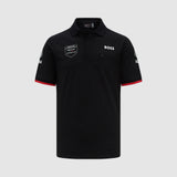 Tricou polo de echipă Porsche Motorsport Formula E negru