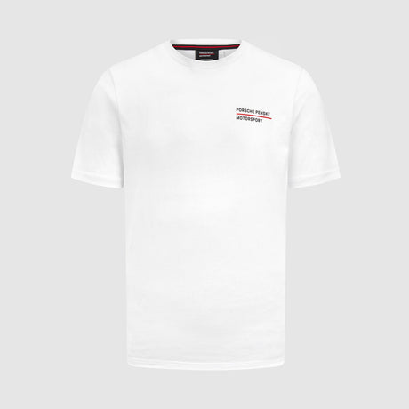 Tricou lifestyle Porsche Motorsport Penske alb