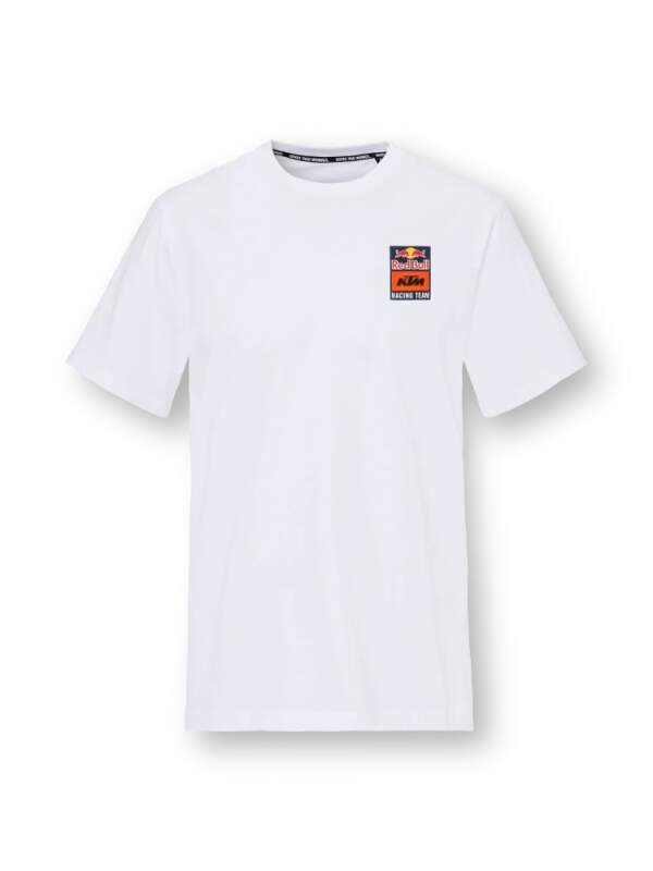 KTM Red Bull T-shirt white with KTM logo