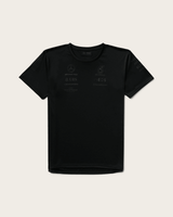 Tricou de echipă damă Mercedes AMG Petronas F1 AMG STEALTH negru