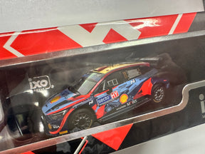 Machetă IXO Hyundai i20 N WRC Rally Finland 2022 T. Neuville