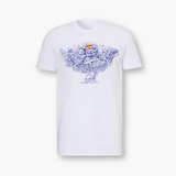 Tricou Red Bull Doodle Art alb
