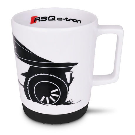 Cană ceramică Audi RSQ e-tron – albă, 270 ml