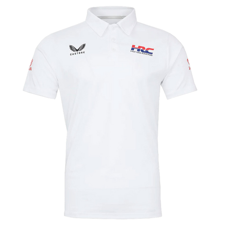 Tricou polo de echipă HRC Honda MotoGP HRC alb