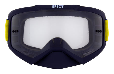 Ochelari de motocros Red Bull Spect EVAN albaștri cu lentile transparente