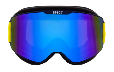 Ochelari de motocros pentru snowcross Red Bull Spect TORP albaștri cu lentilă albastră