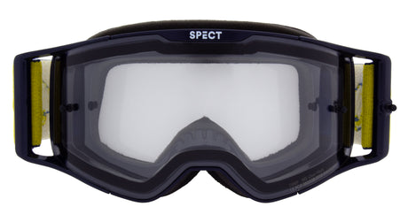 Ochelari de motocros Red Bull Spect TORP albaștri cu lentilă transparentă
