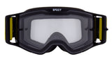 Ochelari de motocros Red Bull Spect TORP negri cu lentilă transparentă