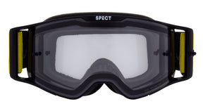 Ochelari de motocros Red Bull Spect TORP negri cu lentilă transparentă