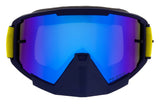 Ochelari de motocros Red Bull Spect WHIP albaștri cu lentilă albastră