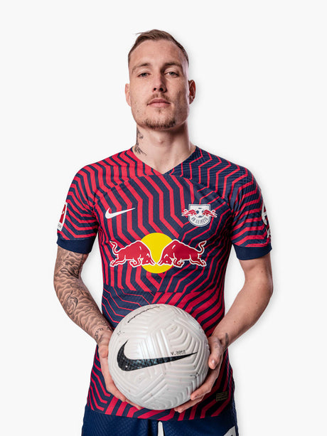 Tricou de joc Red Bull Leipzig deplasare Nike 23/24