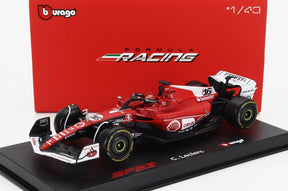 Machetă Scuderia Ferrari SF-23 Bburago #16 Leclerc Las Vegas 2023 1:43 Signature