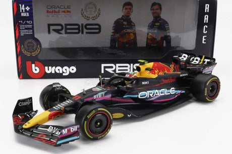 Machetă Red Bull F1 RB19 Bburago #11 Sergio Perez Miami GP 2023