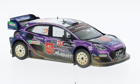 Model Ford Puma Rally1, No.7, Rallye WM, Rally Acropolis, Dirty Version, P.-L. Loubet/V.Landais, 2022