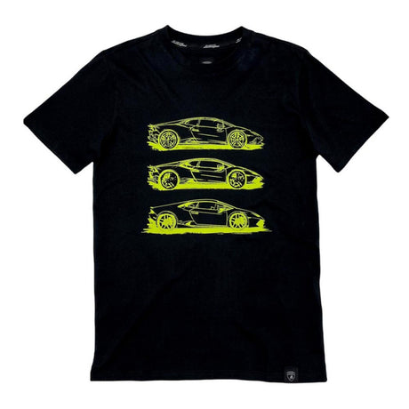 Tricou Lamborghini cu motiv Lambo, negru