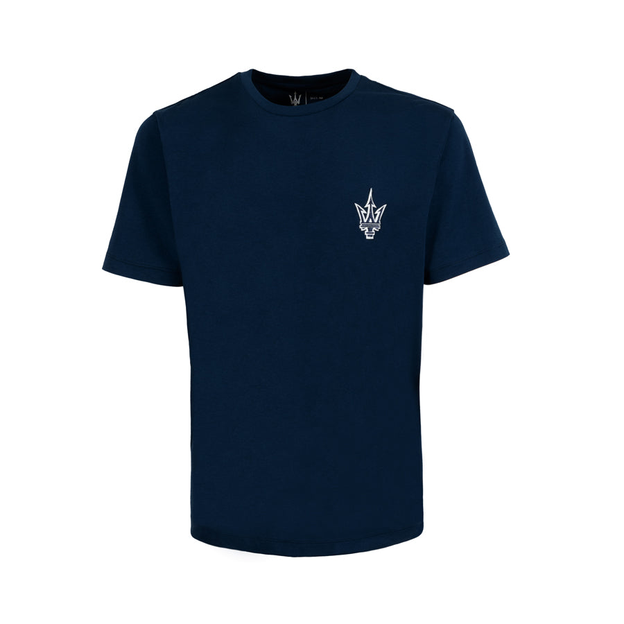 Maserati men's T-shirt with small trident logo