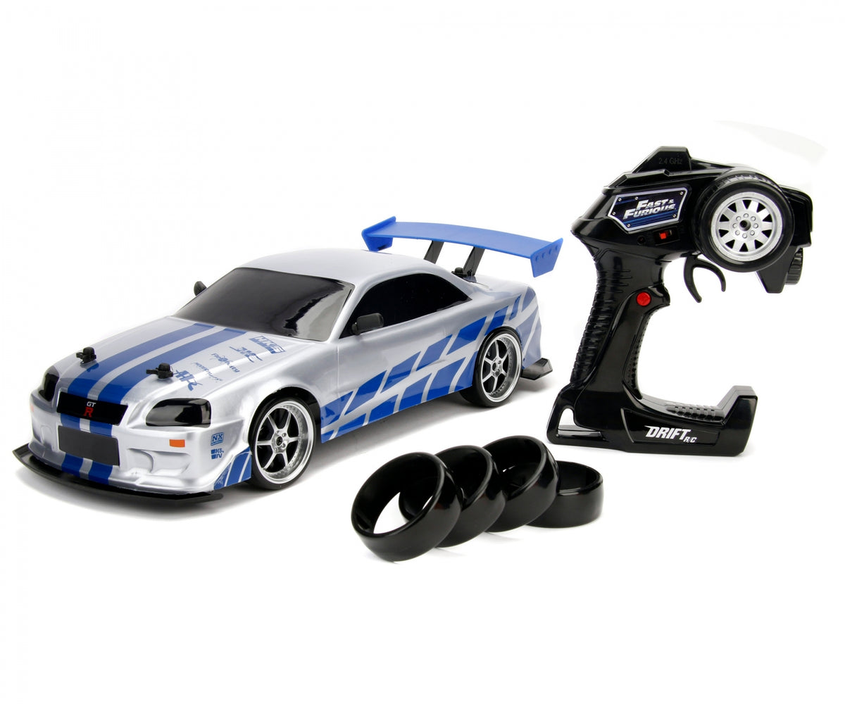 Machetă Furios și iute NISSAN Skyline cu telecomandă