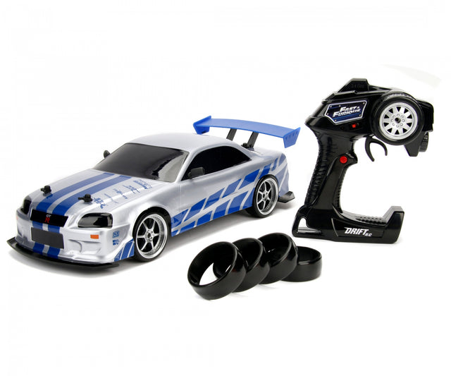 Machetă Furios și iute NISSAN Skyline cu telecomandă
