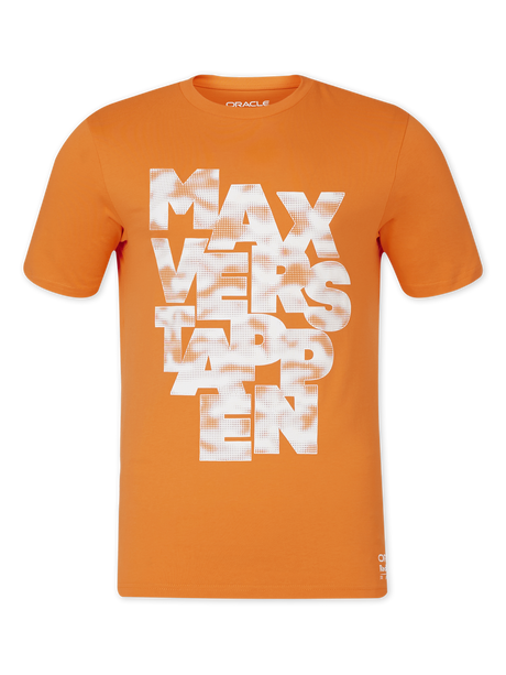 Tricou Max Verstappen – Red Bull Racing F1 POPART portocaliu