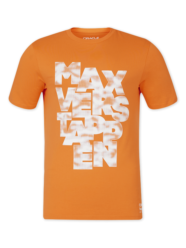 Tricou Max Verstappen – Red Bull Racing F1 POPART portocaliu
